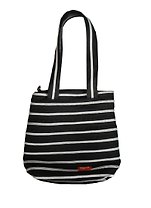 Сумка с ручками Zipit Premium Tote Bag, черный и серебряная молния (ZBN-332--S-332-O) (20х26)
