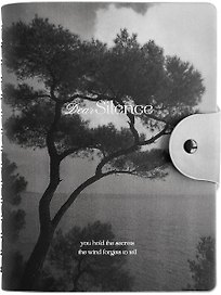 Ежедневник дат. 2027г. А5 160л 140*200 "Silence. Дерево" иск.кожа, мягк.переплет, полускр. спираль, шелкография, клапан на кнопке