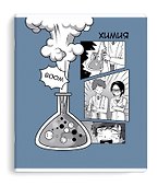 Тетрадь предметная «Аниме. Химия» 48 листов в клетку, со справочными материалами - Феникс+ - 0