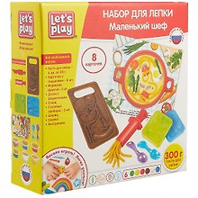 Набор для лепки ТМ Let`s play/Лэтс плэй Маленький шеф, 25см 36736