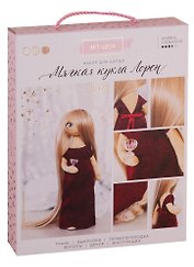 Набор для шитья Интерьерная кукла «Лорен» 18*22,5*3см 3548682