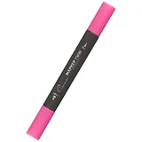 Маркер художественный "Сонет" ярко-розовый, двухсторон., тонк. и широк.долото, Сонет