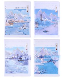 Тетрадь общая «Winter scenery», 68 листов в линейку, А5, в ассортименте