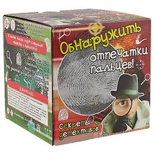 Набор для экспериментов «Отпечатки пальцев Набор детектива», Qiddycome