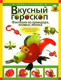 Вкусный гороскоп.Фантазии из помидора, оливки, яблока