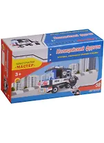 Конструктор Мастер Полицейский фургон (К-4727) (58 деталей) (3+) (коробка) (Рыжий кот)