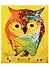 Набор д/творчества Рыжий кот Холст с красками 30х40см по номерам (в коробке) (19цв.) Разноцветная сова Х-2899 - 0