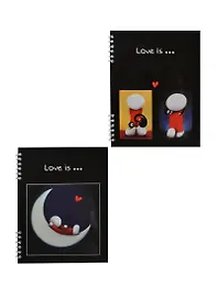 Тетрадь общая «Love is», 48 листов в клетку, А5, в ассортименте - Idea