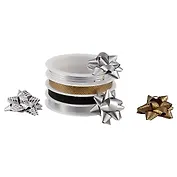 Набор для упаковки "Grey and black микс" 4 ленты (3м), 4 банта