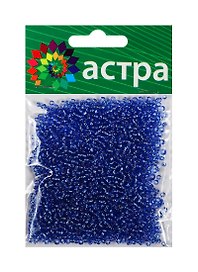 Набор д/творчества АСТРА Бисер 11/0 20гр 26 св.синий