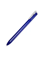 Ручка шариковая Faber-Castell, Grip, автоматическая синяя 0,4 мм