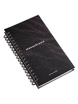Записная книжка 94*174 100л кл. "Dune", песок, тв.переплет, спираль