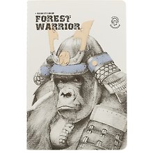 Тетрадь общая «Forest warrior», 44 листа в клетку, А5, в ассортименте - Languo