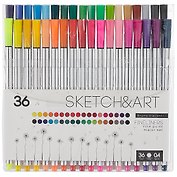 Линеры 36цв "SKETCH&ART" 0,4мм, Bruno Visconti