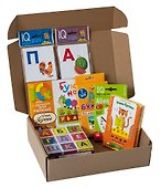 Посылка. Базовый комплект IQ-игр. Учим буквы. Для детей от 3 до 6 лет - 1