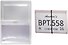 Автодокументы Номерной знак BPT-558 (белый) - 1
