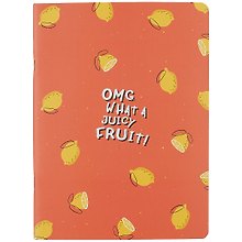 Тетрадь общая «Fruits. Лимон», 48 листов в клетку, A5 - Be Smart