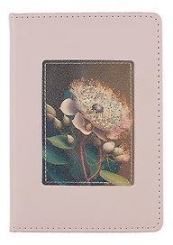 Записная книжка «Synonims. 1» А6+, 80 листов в линейку, экокожа, Listoff