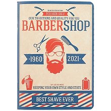 Тетрадь общая «Barbershop», 48 листов в клетку, A5, в ассортименте - Be Smart