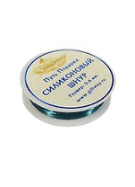Шнур силиконовый зеленый №24 (00009714) (0,6мм х 18м)