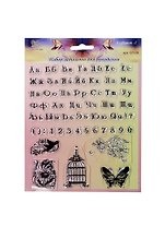Штампы силиконовые Алфавит-2 (ST-05) (упаковка) (Рукоделие)