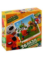 Пазл Оригами "МиМиМишки" 36эл., поле (220х220)0 3510