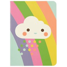 Записная книжка «Rainbow cloud» А6, 32 листа в линейку, сшивка, Kairui