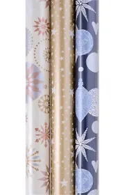 Бумага упаковочная 70*150см "New Year"