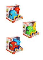 Машстрой техника Веселые грузовички (2335) (11см) (пластик) (инерц.) (в ассорт.) (3+)