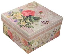 Коробка подарочная "Букет", 15*15*8.5