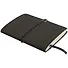 Записная книжка А6 100л лин. "LITE BOOK. Графитовый" иск.кожа, интегр.переплет, скругл.углы, ляссе, поперечн.резинка, инд.уп. - 2
