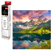 Набор для творчества. Алмазная мозаика "Утро в горах", 30 х 30 см