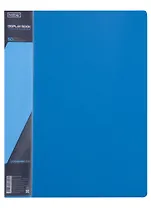 Папка 60ф А4 "STANDARD" пластик 0,7мм, синяя 