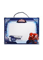 Доска магнитно-маркерная А3 "Spider-man" маркер с фетровым стирателем, губка для стирания, 3 магнита, Disney