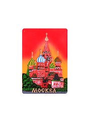Магнит Москва ХВБ прямоуг.рельеф.красн.полист. (022-08-19-1)