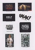 Майор Гром. Набор наклеек на технику (3 л., 210х148)