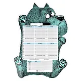 Расписание уроков А3 "Пес" магнитное, маркер