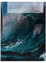 Записная книжка А6 80 листов "Пейзаж. Морские волны"