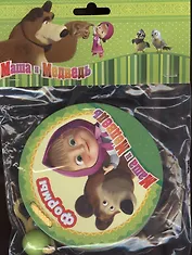 Маша и медведь. Формы. Книги с бусинами погремушками