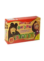 НИ Маша и Медведь Фигуры (4630008797310) (19710) (24 карточки) (мал. форм.) (3-5л.) (коробка)