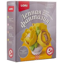 Набор для творчества LORI Лепная фантазия Солнечный букет