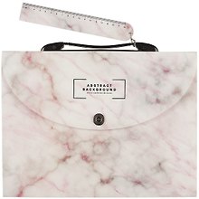 Папка -портфель пластиковый «Marble» А4, 12 отделений, в ассортименте