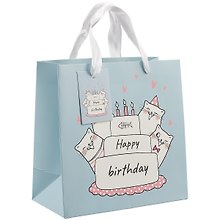 Пакет А5 20*20*10 Kittens. Birthday Party жен., бум.мат.ламинат