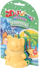 Игровой набор, Енотка 3D формочка, 3шт. 16022