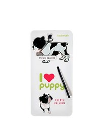 Закладка для книг из сверхтонкой стали French Bulldog (RBM-234) (Мир Бижу)