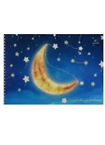 Альбом для рисования Unnika, "Лунная сказка", А4, 20 листов, на гребне