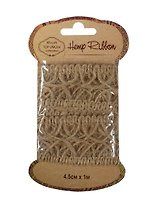 Тесьма пеньковая  Ажур (4,5см х 1м) (D26000599)