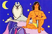 Алмазная мозаика ТМ Рыжий Кот Маугли (Лицензия/ Союзмультфильм) 20х30см без подрамника, на картоне НД-1598
