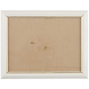 Рама со стеклом, белая, 18 х 24 см