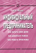 Индивидуальный предприниматель: Как начать свое дело, как добиться успеха, как решать проблемы